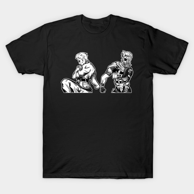 Metal Gear's Bizarre Adventure T-Shirt by Gabrr